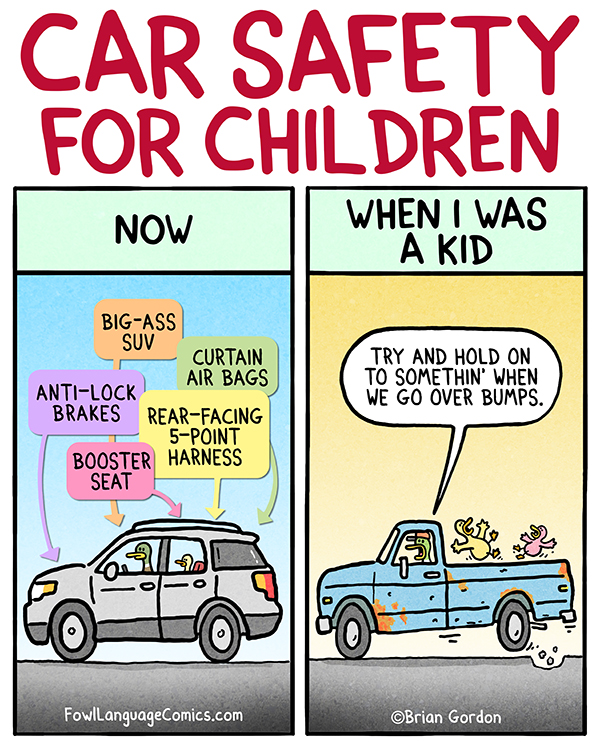 car safety car safety fowl language comics car safety car safety fowl language comics