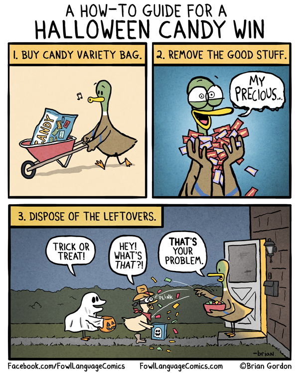 Halloween Candy - Fowl Language Comics