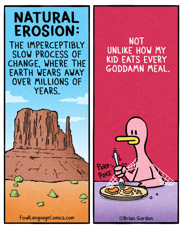 Natural Erosion Fowl Language Comics