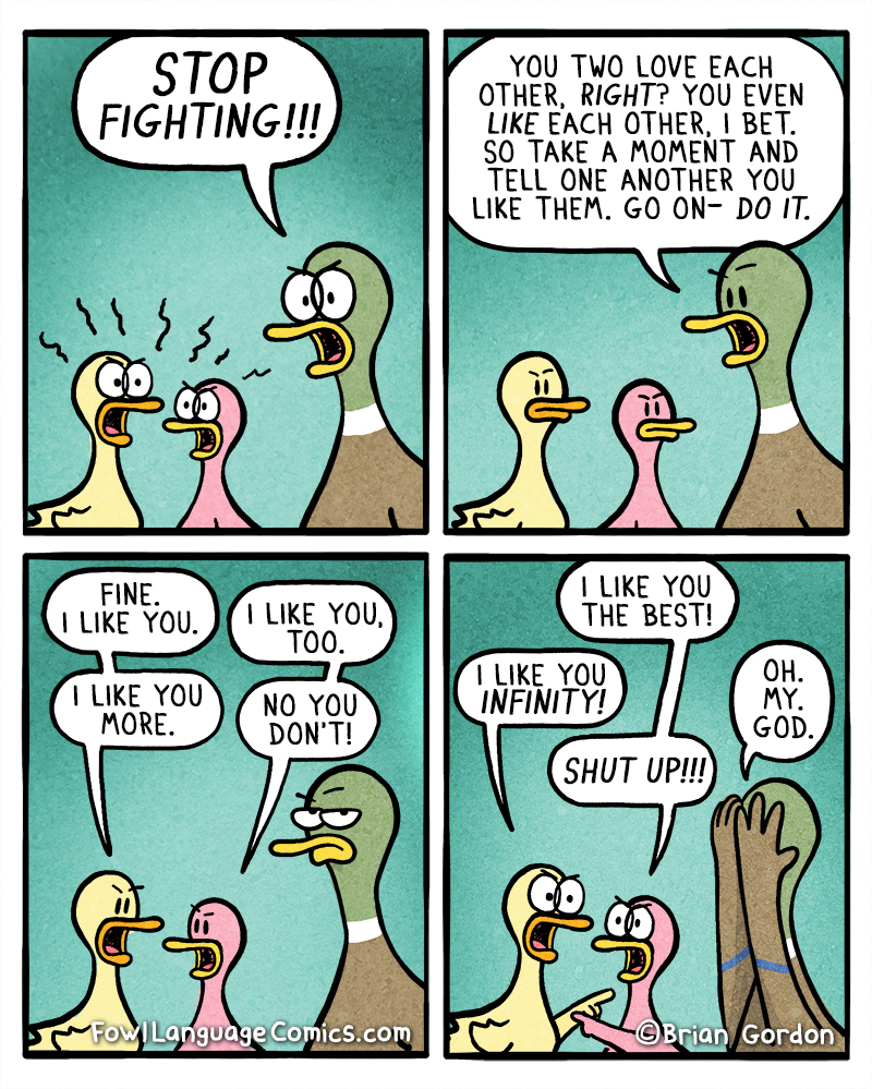 stop fighting fowl language comics christmas shopping memes