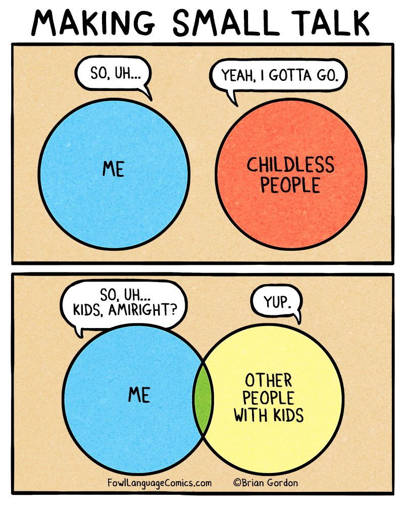 Small Talk Fowl Language Comics